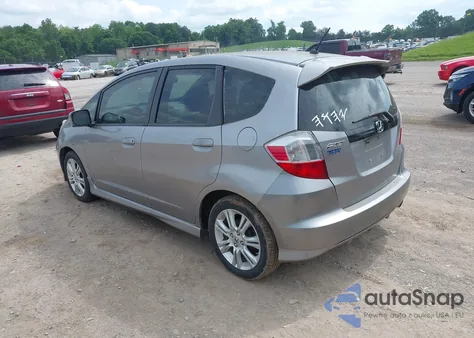 2009 Honda Fit Sport from USA, damaged, VIN JHMGE88649C007759